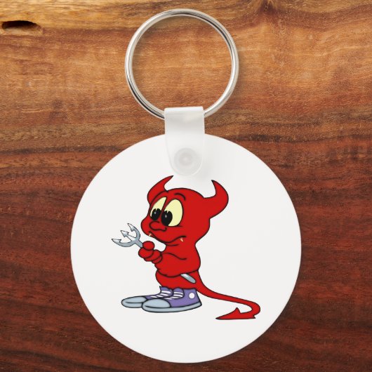 kleiner Teufel small devil Schlüsselanhänger (Vorderseite)