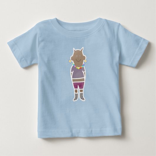 Kleiner Teufelskreis Baby T-shirt (Vorderseite)