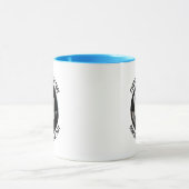 Kleiner Text HELLBLAU Combo 325ml Custom 8 Ball Tasse (Zentrum)