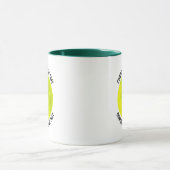 Kleiner Text HUN. GRÜN Combo 11oz Individueller Pi Tasse (Zentrum)