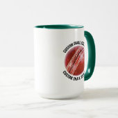 Kleiner Text HUNTER GRÜN Combo 15oz Custom Cricket Tasse (VorderseiteRechts)