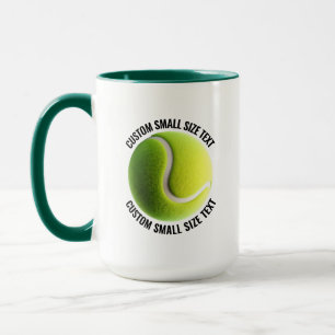 Kleiner Text HUNTER GRÜN Combo 15oz Individueller Tasse
