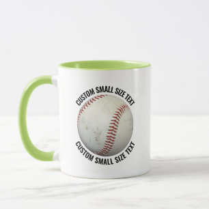Kleiner Text LIME GRÜN Combo 11oz Individueller Ba Tasse