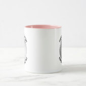 Kleiner Text PINK Combo 11oz Custom Golf Tasse (Zentrum)