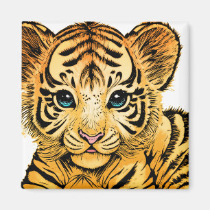 KLEINER TIGER MAGNET