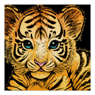 KLEINER TIGER  POSTER