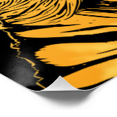KLEINER TIGER POSTER (Ecke)