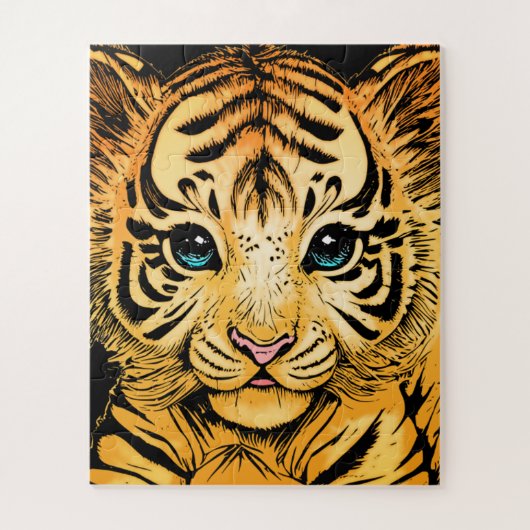 KLEINER TIGER PUZZLE (Vertikal)