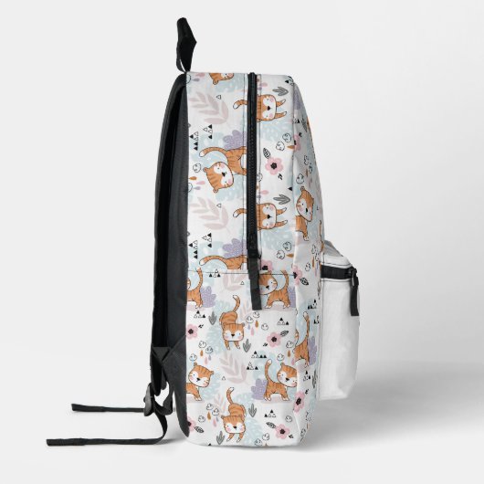Kleiner Tigertag Bedruckter Rucksack (Links)
