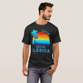 Kleiner Torch Key Neapel Florida Retro Tropische B T-Shirt (Vorne ganz)