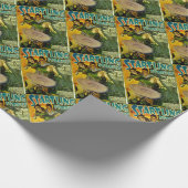 Kleiner Tornado Geschenkpapier (Ecke)