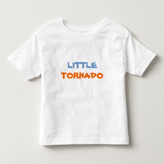 Kleiner Tornado zum Shirt für hyperaktive Kinder (Vorderseite)