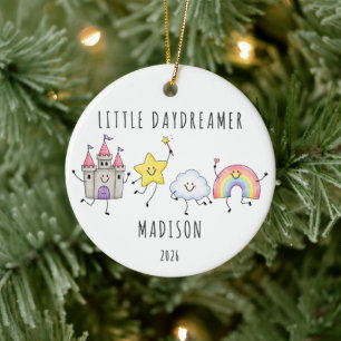 Kleiner Träumer Personalisierte Kinder Keramik Ornament