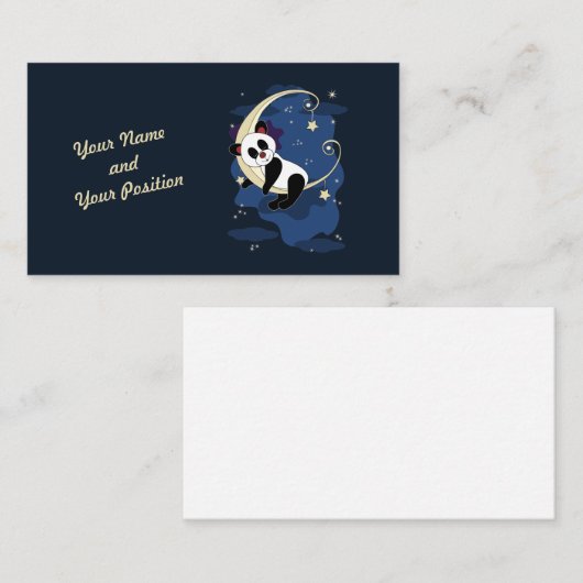 Kleiner Träumer Visitenkarte (Vorne/Hinten)