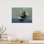 Kleiner Trawler, Cardiff Bay Harbour Poster (Küche)