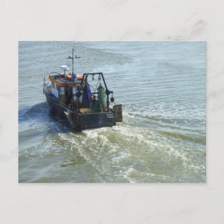 Kleiner Trawler, Cardiff Bay Harbour Postkarte