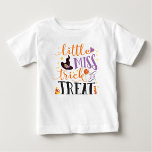 kleiner Trick oder niedliche Halloween Baby T-shirt