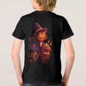 Kleiner Trick oder Treater Pumpkin-T - Shirt (Rückseite)