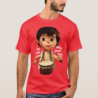 Kleiner Trommler Junge Rankin Bass T-Shirt