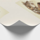 Kleiner Trommler-Junge Schwarze Weihnachtsgeschich Geschenkpapier (Ecke)
