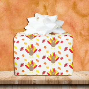 Kleiner Truthahn 1. Geburtstag Geschenkpapier