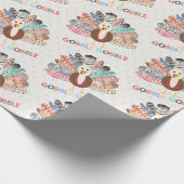 Kleiner türkischer Erntedank Geburtstag oder Kinde Geschenkpapier (Ecke)