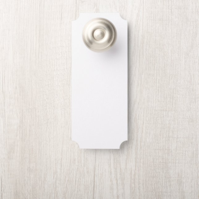 Kleiner Türknopf für Zuhause oder Bürozwecke Türanhänger (Auf Knauf)