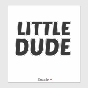 KLEINER TYP AUFKLEBER