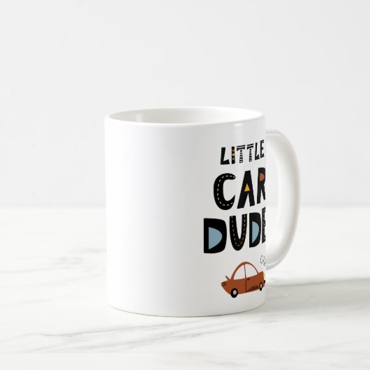 Kleiner Typ Vorname Junge Kaffeetasse (VorderseiteRechts)