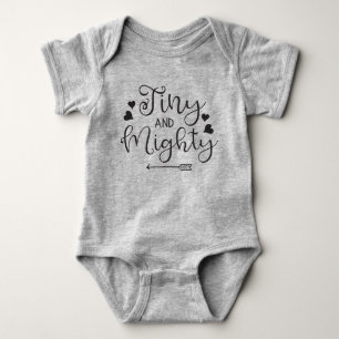 Kleiner und mächtiger Babyanzug Baby Strampler