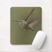 Kleiner und mächtiger Kolibri Mousepad (Mit Mouse)