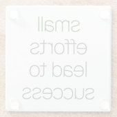 Kleiner Untersetzer für Glass (Rückseite)