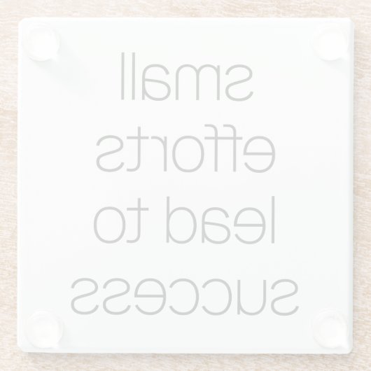 Kleiner Untersetzer für Glass (Rückseite)