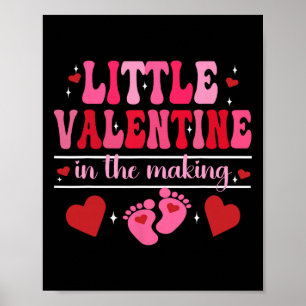 Kleiner Valentin in der Entstehung Valentinstag Vo Poster