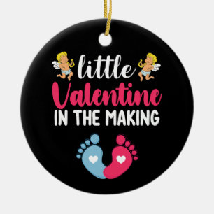 Kleiner Valentinstag in der Schwangerschaft schwan Keramik Ornament