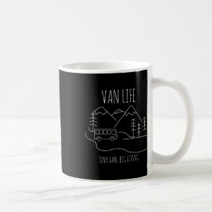 Kleiner Van, großes Leben  Kaffeetasse