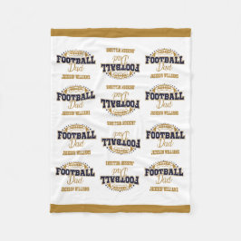 Kleiner Vater Fleecedecke