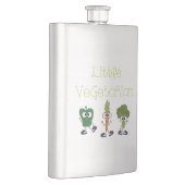 Kleiner Vegetarier Flachmann (Rechts)