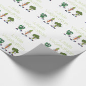 Kleiner Vegetarier Geschenkpapier (Ecke)