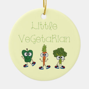 Kleiner Vegetarier Keramikornament