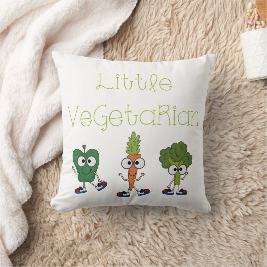 Kleiner Vegetarier Kissen (Decke)