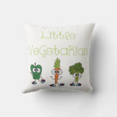 Kleiner Vegetarier Kissen (Rückseite)