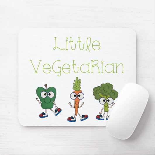 Kleiner Vegetarier Mousepad (Mit Mouse)