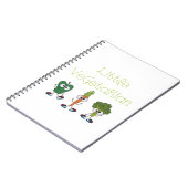 Kleiner Vegetarier Notizblock (Linke Seite)