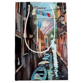 Kleiner Venezianischer Kanal Mittlere Geschenktüte
