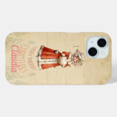 Kleiner Viktorianischer Caroler Custom Christmas Case-Mate iPhone Hülle (Rückseite (Horizontal))