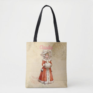 Kleiner Viktorianischer Caroler Custom Christmas Tasche