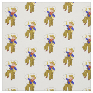 Kleiner Vintage-Cowboy Stoff