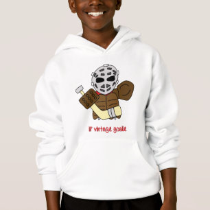 Kleiner Vintage-Torhüter-Hoodie Hoodie