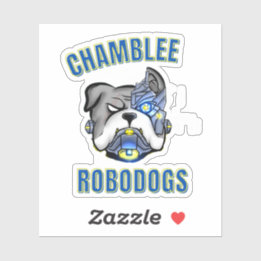 Kleiner Vinyl-Sticker Aufkleber